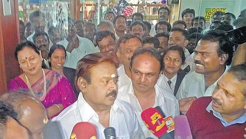 கிரானைட் முறைகேடு விசாரணையை சிபிஐக்கு மாற்ற வேண்டும்: தேமுதிக தலைவர் விஜயகாந்த் வலியுறுத்தல்