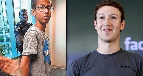 அகமதுவை ஃபேஸ்புக் அலுலகத்துக்கு அழைக்கும் மார்க்