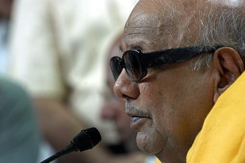 தலைமை நீதிபதி கருத்துக்கு பதில் என்ன?- தமிழக அரசுக்கு கருணாநிதி கேள்வி