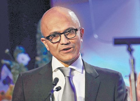 5 லட்சம் கிராமங்களுக்கு பிராட்பேண்ட் வசதி: மைக்ரோசாப்ட் சிஇஓ சத்யா நாதெள்ள அறிவிப்பு