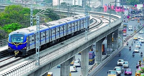 வண்ணாரப்பேட்டை - விம்கோ நகர் இடையே ரூ.3,770 கோடியில் மெட்ரோ விரிவாக்கம்