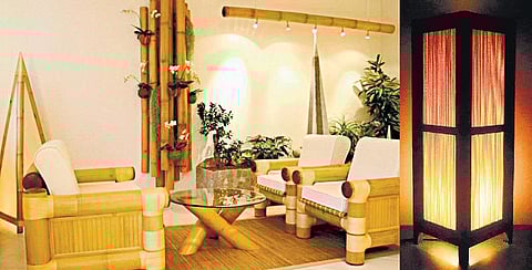 மூங்கிலில் அலங்காரம்