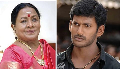 அனைவரையும் மனதார வாழ்த்துபவர் மனோரமா: விஷால் புகழாஞ்சலி