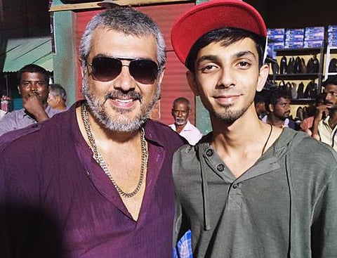 அனிருத் பிறந்த நாளன்று வேதாளம் இசை வெளியீடு