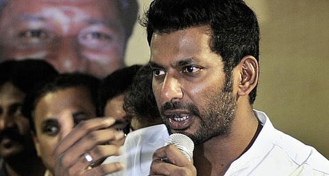 நடிகர் சங்க தேர்தலுக்கு போலீஸ் பாதுகாப்பு கேட்டு நாசர், விஷால் மனு