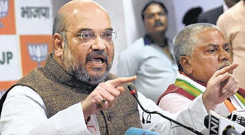 இட ஒதுக்கீடு கொள்கையில் மாற்றம் இல்லை: பாஜக தேசிய தலைவர் அமித் ஷா தகவல்