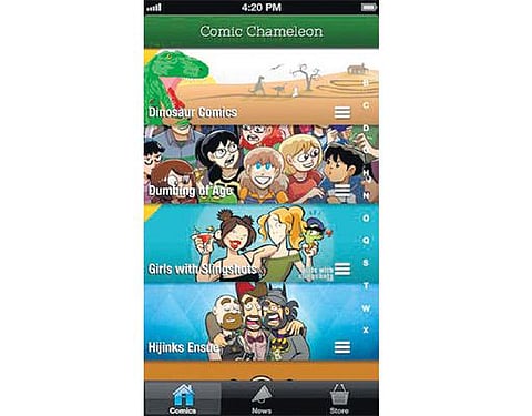 செயலி புதிது: காமிக்ஸ் பச்சோந்தி