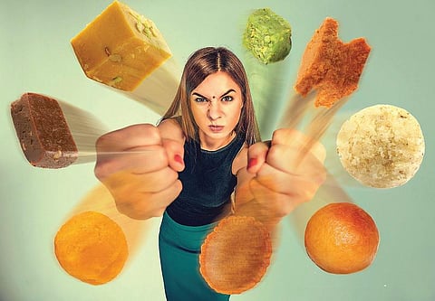 பலகாரங்களால் வயிற்றை அடைக்கலாமா?