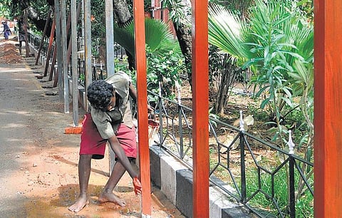 உயர் நீதிமன்றத்துக்கு மத்திய பாதுகாப்புப் படை: புதிய நுழைவாயில் உள்ளிட்ட ஆயத்தப் பணிகள் தீவிரம்