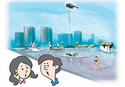 வாண்டு பாண்டு: சோகத்தில் மூழ்கிய சின்னஞ்சிறுசுகள்