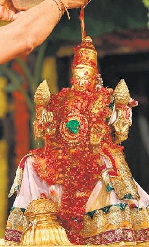 திருச்சானூர் பத்மாவதி தாயார் கோயில் பிரம்மோற்சவ விழா தொடங்கியது