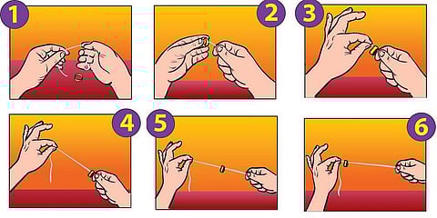 மேஜிக் மேஜிக்: தானாக மேலே ஏறும் மோதிரம்