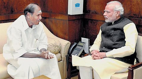 வெள்ள நிவாரணமாக புதுச்சேரிக்கு ரூ.452 கோடி வேண்டும்: பிரதமரிடம் முதல்வர் ரங்கசாமி நேரில் வலியுறுத்தல்