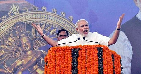 நாடாளுமன்ற தேர்தல் தோல்வியை தாங்க முடியாத காங்கிரஸ்: மோடி கடும் சாடல்