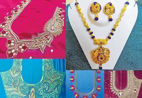 போகிற போக்கில்: ஆடைகளுக்கு அழகூட்டும் ஆரி வேலைப்பாடு