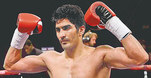 குத்துச்சண்டை: விஜேந்தருக்கு 3-வது வெற்றி