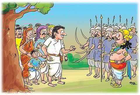 சித்திரக்கதை: ஆகாயத்தில் ஒரு மாளிகை