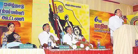 பழைய ஓய்வூதியத் திட்டத்தை நடைமுறைப்படுத்த வேண்டும்: ஆசிரியர் கூட்டணி மாநாட்டில் தீர்மானம்