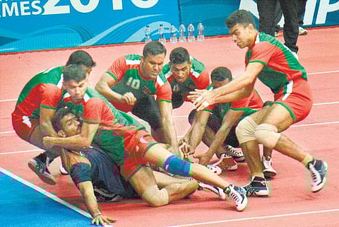 தெற்காசிய விளையாட்டு போட்டி கால்பந்தில் இந்தியா இறுதிப்போட்டிக்கு முன்னேற்றம்