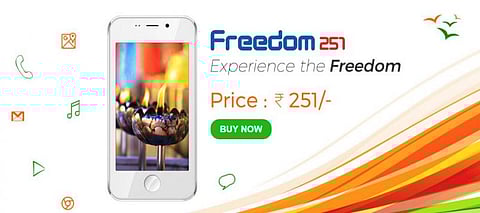 25 லட்சம் பேருக்கு மட்டுமே ‘பிரீடம் 251’ ஸ்மார்ட்போன்
