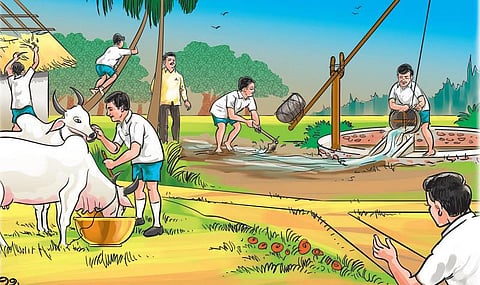 என்னைச் செதுக்கிய மாணவர்கள்: மாணவ விவசாயி இளஞ்செழியன்