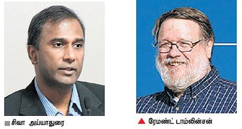 இ-மெயிலை கண்டுபிடித்தது நான்; அங்கீகாரம் வேறொருவருக்கா?- தமிழர் சிவா அய்யாதுரை ஆதங்கம்