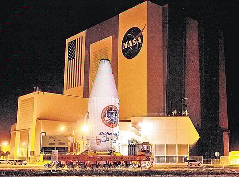 சர்வதேச விண்வெளி நிலையத்தில் உள்ள வீரர்களுக்காக உணவு, குடிநீர், துணிகள் அனுப்பி வைப்பு: 3.6 டன் பொருட்களுடன் ஆளில்லா விண்வெளி ஓடம் பறந்தது