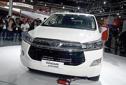 விடைபெற்றது இனோவா, வருகிறது கிறிஸ்டா