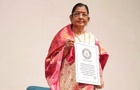 கின்னஸ் சாதனை: பி.சுசிலாவுக்கு ஜி.கே.வாசன் வாழ்த்து