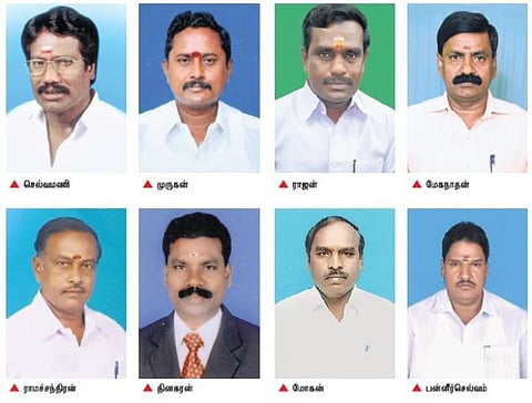 திருவண்ணாமலை மாவட்டத்தில் 8 சட்டப்பேரவைத் தொகுதிகளில் புதுமுகங்களுக்கு அதிமுகவில் வாய்ப்பு: முக்கூரும் அக்ரியும் ஏமாற்றம்