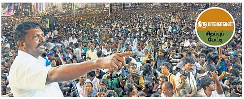 போராட்டங்கள் வழியாகத்தான் மக்களை அரசியல்மயப்படுத்த முடியும்!- திருமாவளவன் சிறப்புப் பேட்டி