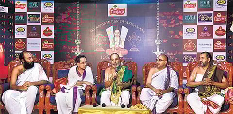 1000-வது ஆண்டு கொண்டாட்டம்: ‘ஸ்ரீராமானுஜர் தரிசனம்’தொடர் ஆன்மிக நிகழ்ச்சி - நாரதகான சபாவில் 10-ம் தேதி தொடக்கம்