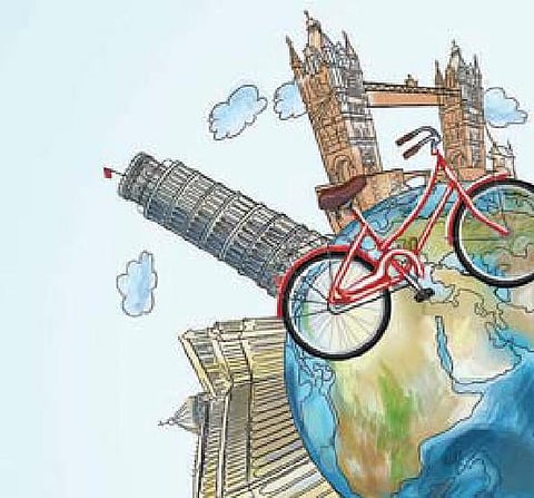 கமலக்கண்ணனின் சைக்கிள் சுற்றும் உலகம்!