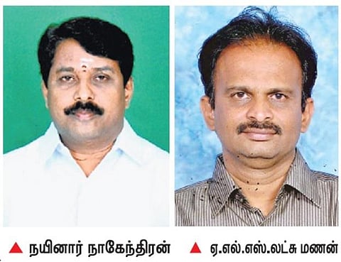 நெல்லை தொகுதியில் அதிமுக - திமுக நேரடி போட்டி