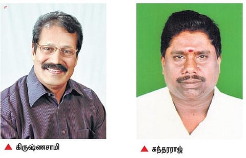 அதிமுக - புதிய தமிழகம் நேரடி போட்டி: ஒட்டப்பிடாரத்தை தக்கவைப்பாரா கிருஷ்ணசாமி?