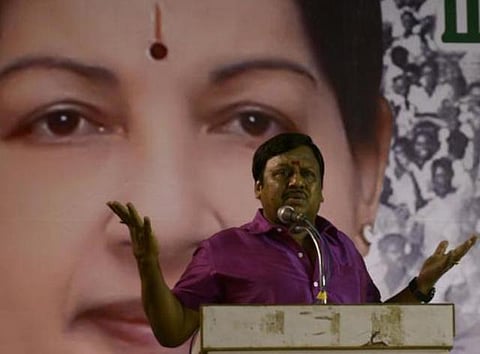 சொல்லாத திட்டங்களையும் நிறைவேற்றியவர் ஜெயலலிதா: நடிகர் ராமராஜன் பெருமிதம்