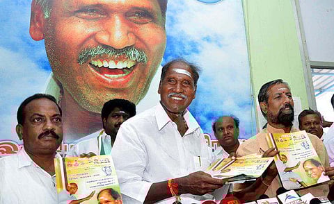 அனைத்து குடும்பங்களுக்கும் இலவச வாஷிங்மெஷின்: புதுச்சேரியில் என்.ஆர். காங். வாக்குறுதி