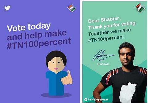 ட்விட்டரில் தமிழக தேர்தல் ஆணையம் புது உத்வேக முயற்சி