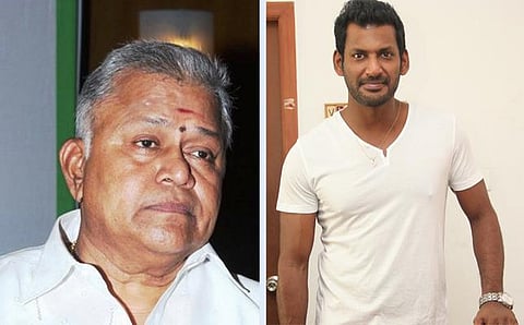 மருதுவில் ராதாரவியுடன் நடித்த அனுபவங்கள்: நெகிழ்ச்சியுடன் பகிரும் விஷால்