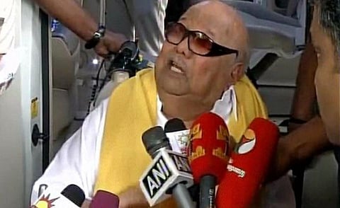 திமுகவுக்கு வாக்களித்த மக்களுக்கு கருணாநிதி நன்றி