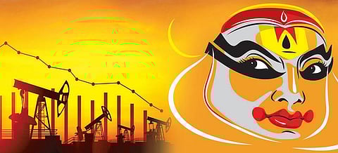 கச்சா எண்ணெய் விலை சரிவு: கவலையில் கேரளம்