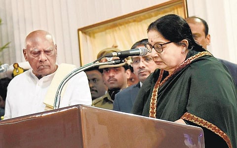 அமைச்சரவை பதவியேற்பு கோலாகல விழா துளிகள்