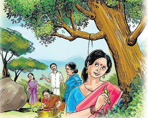 எங்க ஊரு வாசம்: பானைக்குள்ளே நெல் புழுங்கல்!