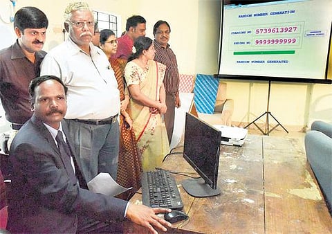 மருத்துவ மாணவர் சேர்க்கை ரேண்டம் எண் வெளியீடு