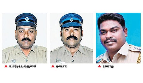 ஓசூரில் பயங்கர சம்பவம்: கொள்ளை கும்பலை பிடிக்க முயன்ற தலைமைக் காவலர் கொலை