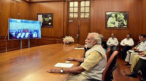 இந்திய பொருளாதார வளர்ச்சியால் அண்டை நாடுகளும் பலனடைய வேண்டும்: மோடி பேச்சு