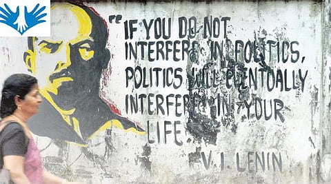 இடது பாதையில் தடைக்கற்கள்