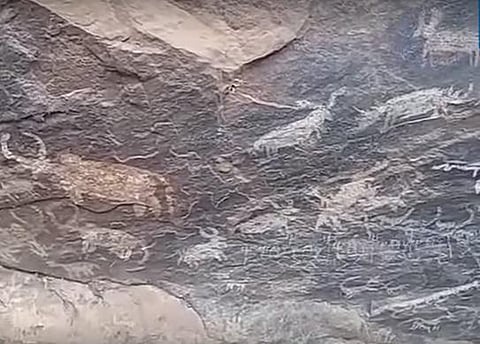 யூடியூப் பகிர்வு: பொரிவரை- தென்னிந்தியாவின் மிகப்பெரிய பாறை ஓவியம்!