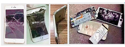 உலக மசாலா: ஐபோன்களை சுத்தியலால் உடைக்கும் சீனர்கள்!