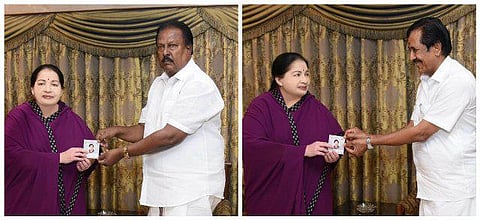 கருப்பசாமி பாண்டியன், ஞானசேகரன் அதிமுகவில் இணைந்தனர்